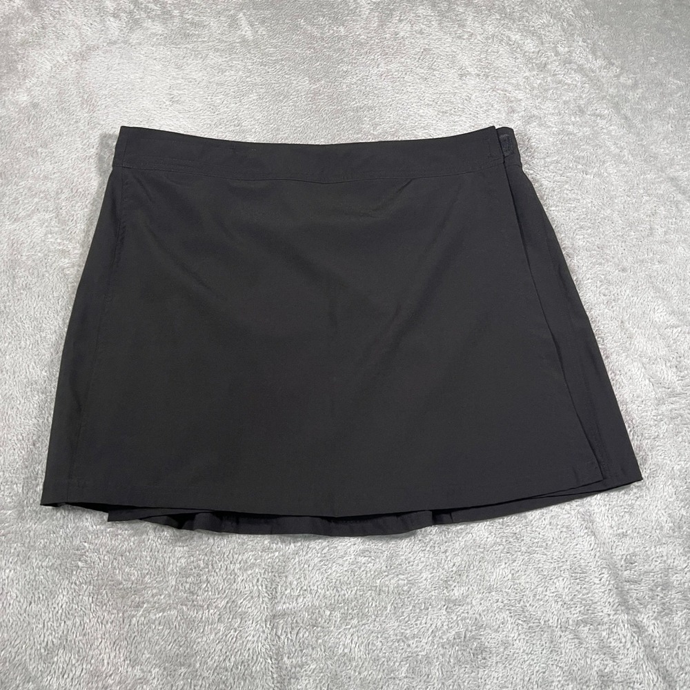 Rip Skirt Hawaii Skort Womens Large Black Skort Golf‎ Lightweight Casual